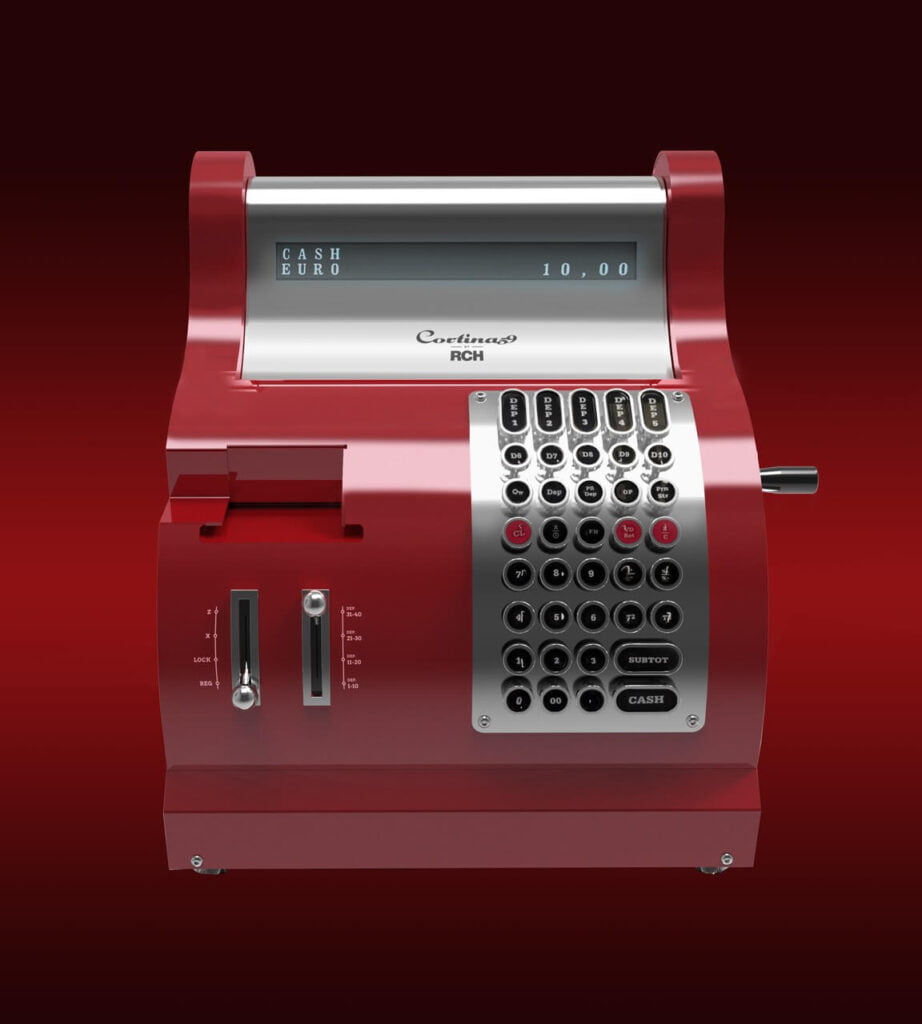 Novità RCH: CORTINA 59 Red Concept registratore di cassa a vicenza